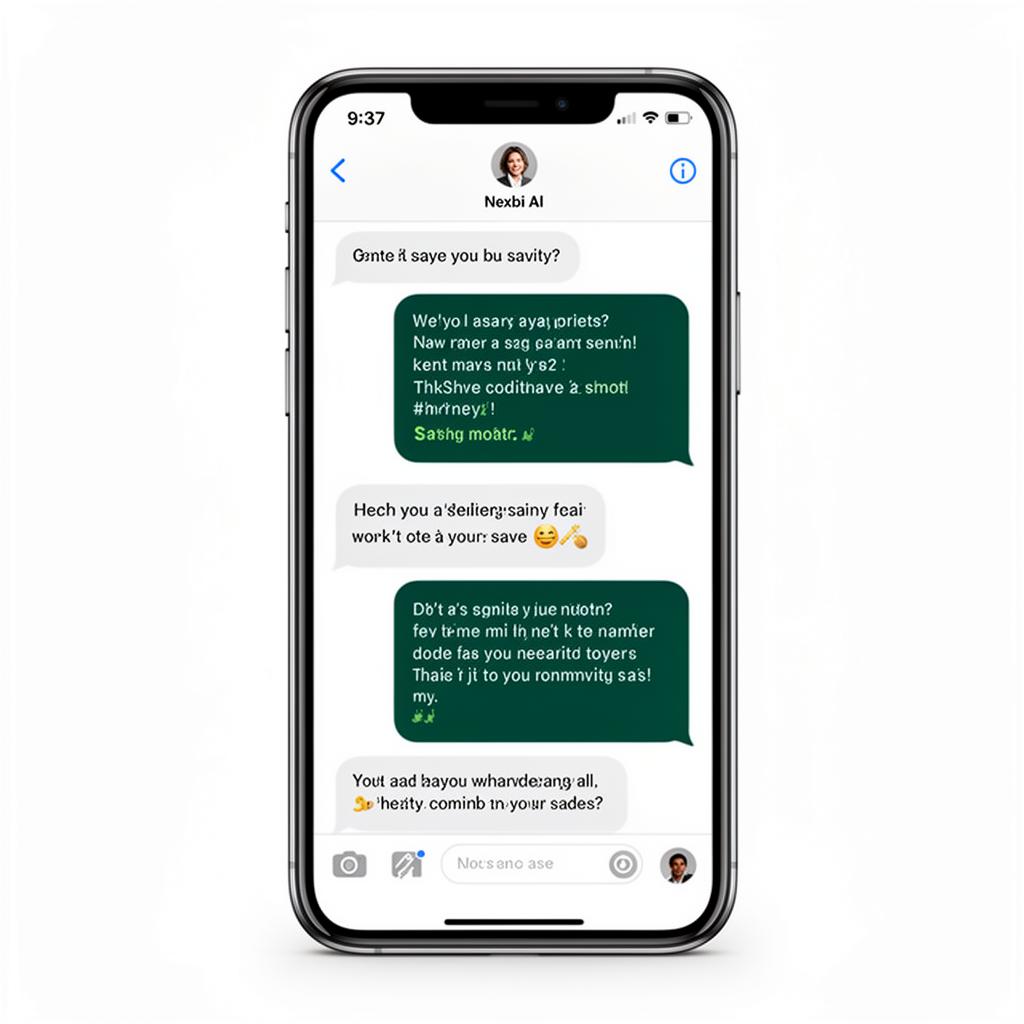 Nexbi AI AI Chat screen
